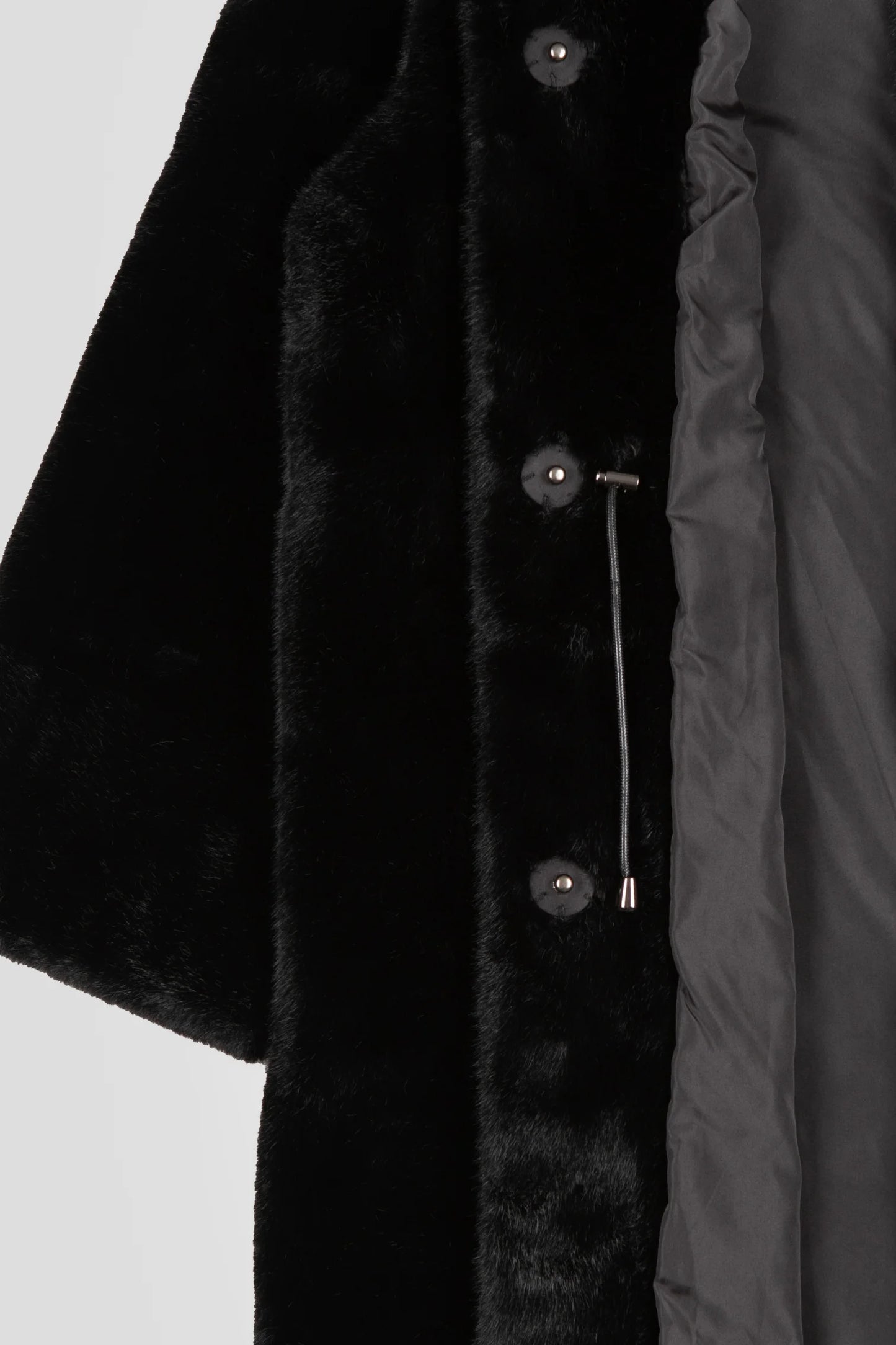 coomo cut waist long coat